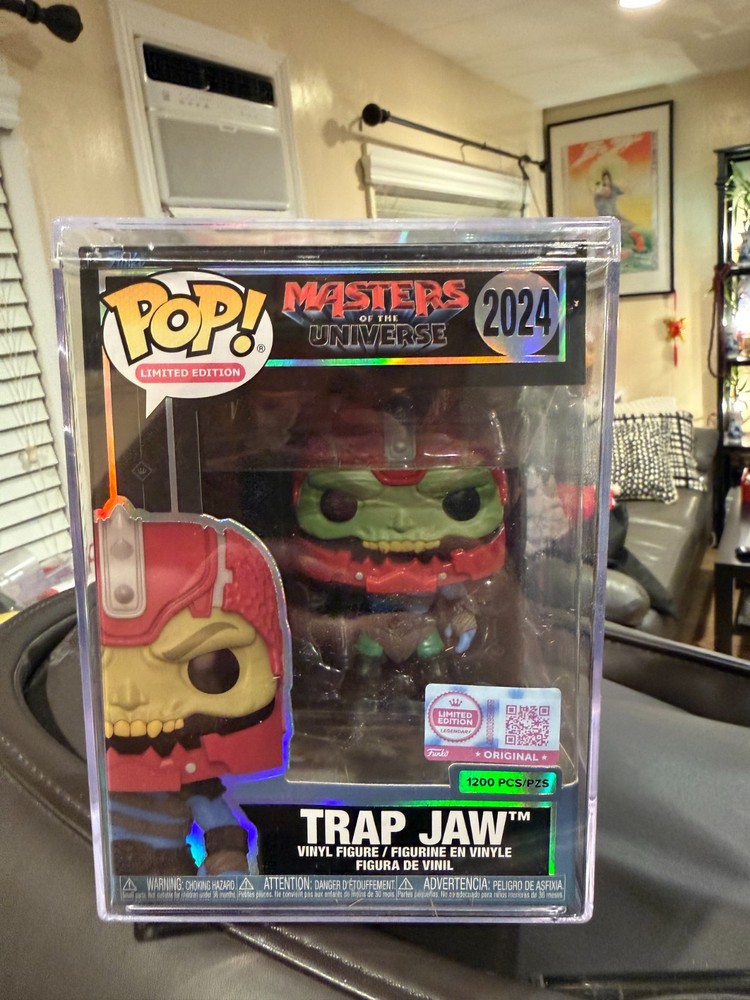 Funko Pop! 2024 Masters of the Universe Trap Jaw LEGENDARY LE /1200 IN HAND