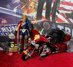 GI JOE CLASSIFIED SERIES CUSTOM DONALD TRUMP 6″ FIGURE AMERICA 250 YEAR SET 1/3