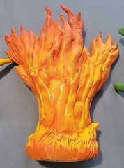 Lot 1982 LJN Advanced Dungeons & Dragons Bendable D&D Fire Elemental Grell Roper