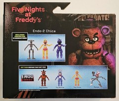 FIVE NIGHTS AT FREDDY’S ENDO SERIES TOY CHICA & HIGHSCORE TOY CHICA FIGURES