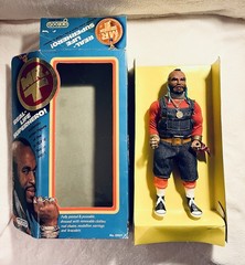 Mr. T, B.A. Baracus of The A-Team – 12″ Figure Doll, VTG 1983 Galoob, NEW / MIB