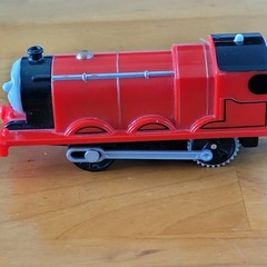 Thomas Friends TrackMaster James Motorized Engine 2013 Tested Works