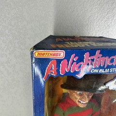 Vintage 1989 Freddy Krueger Talking Doll Pull Cord Tested SFX Work Matchbox NRFB