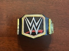 Mattel WWE Elite World Heavyweight Championship Title Figure Belt Shiny Gold