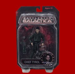 Chief Tyrol Battlestar Galactica Figure 2007 Diamond Select New Great Condition
