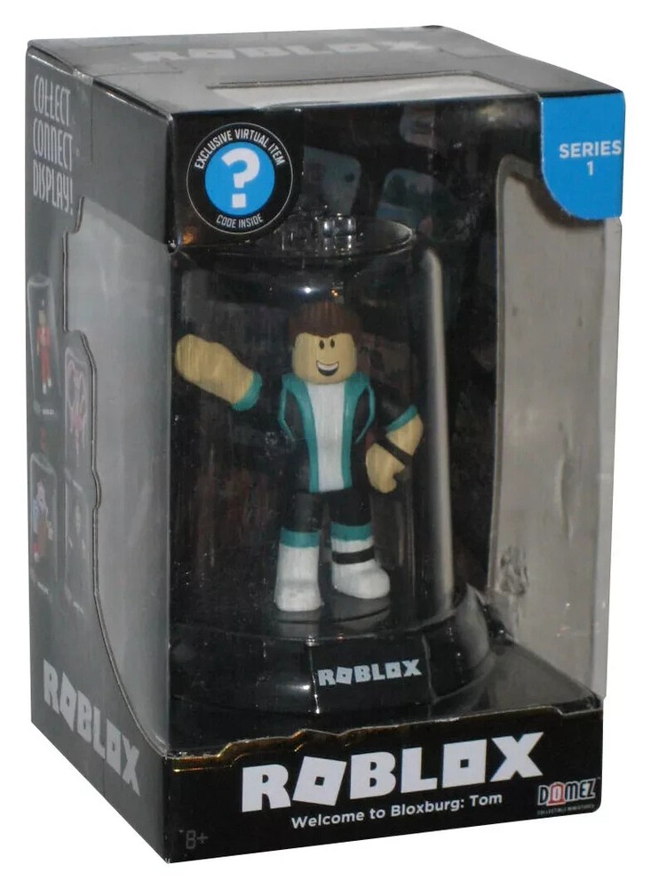 Roblox Series 1 Welcome To Bloxburg Tom Figure 15th Anniversary Jazwares Domez