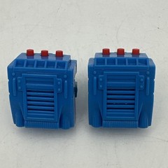 2x FIGHTING TALK! Weapon Backpack w/ Clips Toy Island 1991 Vintage #5 #2