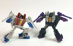 Null Ray Gun Weapon Purple Upgrade Kit for Legacy Core Class Skywarp Transformer