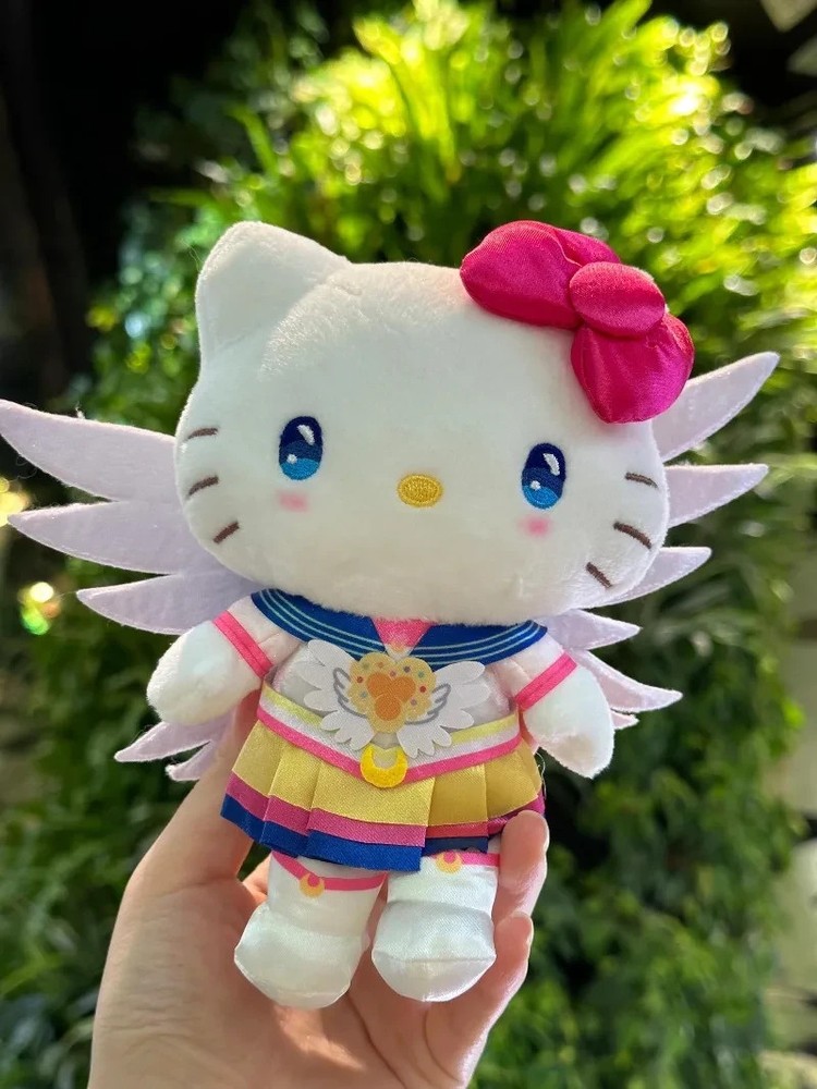 Kitty Sailor Moon Plush Keychain Cute Kitten Bag Charm Gift