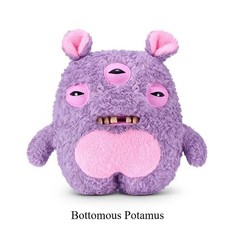 Fuggler Chunky Fuggs 15″ Hippo Monster Squishy Plush Funny Tooth Ugly Cute 38cm