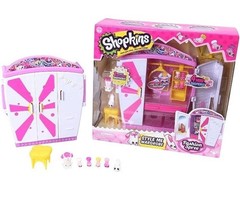 Shopkins STYLE ME WARDROBE Playset NEW HTF Fashion Spree 4 Mini Shopkins