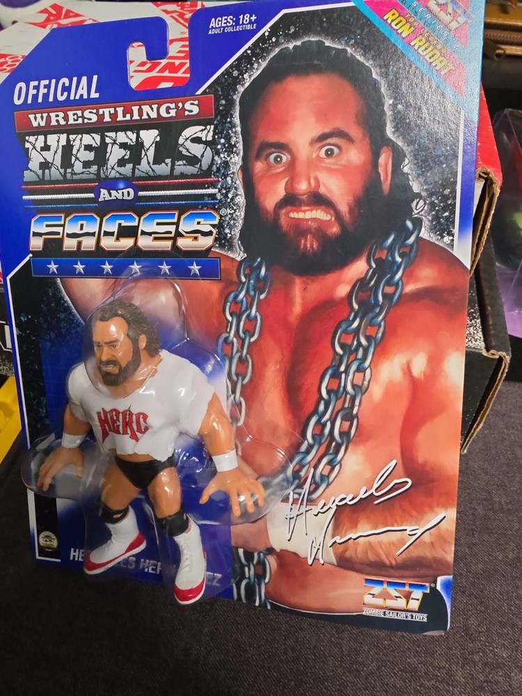 Zombie Sailor Toys Heels & Faces Hercules Hernandez Wrestling Action Figure