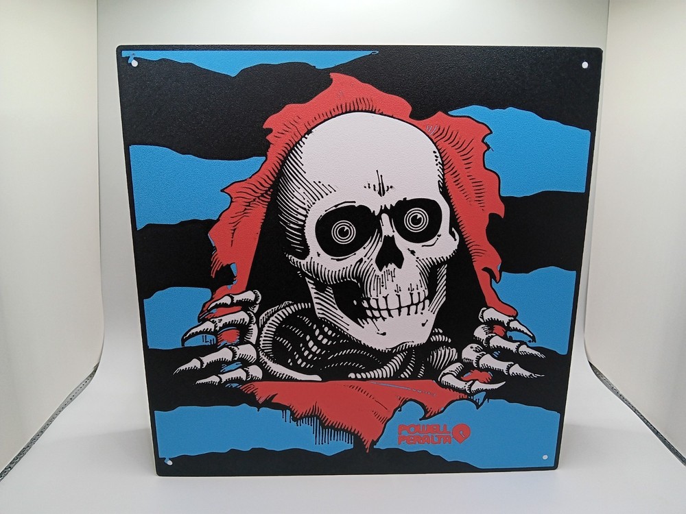 Retro Powell Peralta Ripper Skateboard logo light box sign 80’s Vintage Style