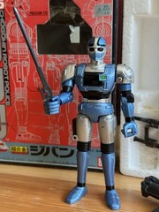 Bandai Chogokin Jiban 1/15 Scale Figure 1989 Metal Hero Die-Cast Japan Vintage