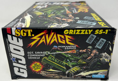 GI Joe 1994 Grizzly SS-1 Military Jeep Sgt Savage Command Vehicle New Sealed VTG
