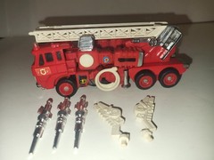 Takara Transformers G1 Autobot Inferno Fire Truck 1980 1982 Japan complete Nice