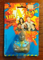 1983 THE A-TEAM Mr. T B.A. Baracus Dimensional Eraser ~ Mint in Package