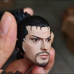 1/6 Male Head Sculpt Japanese Warrior Miyamoto Musashi F 12” Action Figure Body