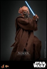 Hot Toys MMS785 Star Wars The Clone Wars Plo Koon 1/6 Scale 12″ Figure In Stock
