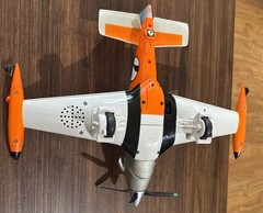 Disney Pixar Dusty Crophopper Talking Jet Planes Thinkway Toys read description