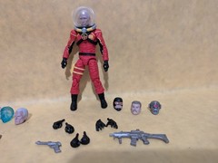 SPACE FORCE USA Red & Russian Agency Action Figures Amazo Toys 1:18 Kickstarter