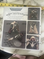 JOYTOY Warhammer 40k 1/18 Chaos Space Marines Cypher, Lord of the Fallen Model