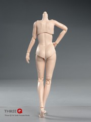 US STOCK 1/6 Pale Skin Large Breast Action Figure Body Half-seamless Breast Toy