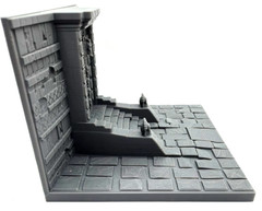1:18 or 1:12 Scale Aztec Mayan Ruins Ancient Temple Entrance Diorama 3D Printed