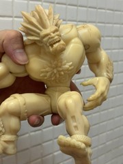 Street Fighter Figure BLANKA Resaurus Round 1 Player 1 1999 prototype
