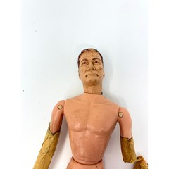 Vintage 1965 Marx All American Fighter Buddy Charlie Action Figure Parts Repair