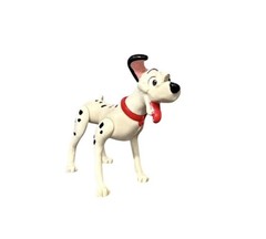 Vintage Disney 101 Dalmatians Pongo PVC Dog Red Collar Figure 3 Inch Jointed…17