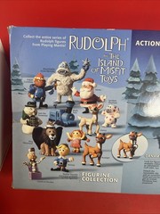 RUDOLPH & The Island of MISFIT TOYS 12 Pc. Figure Collection 2001 Playing Mantis