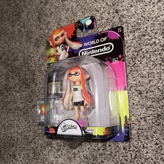 New World Of Nintendo Splatoon Orange Inkling Girl figure 2017 Jakks