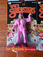 LJN WWE Superstars Series 2 Black Card ULTIMATE WARRIOR VENTURA BUNDY AUSTIN MIB