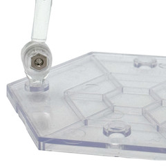 Poseable Flight Stands, Articulated Action Figure Stands, CLEAR, Figures 4-7 IN
