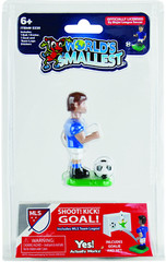 Worlds Smallest Soccer Kicker Ball/Goal (Super Jock/Toe) MLS Action Figure