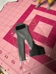 Mezco one 12 adam strong absolute batman body suit an trunks only