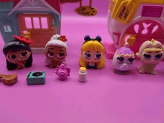 Disney Doorables Lot 9 Alice In Wonderland Pinocchio Rapunzel Mrs Potts