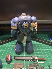 JoyToy Warhammer 40k Space Marine 2 Collectors Edition Titus, Gadriel, Chairon