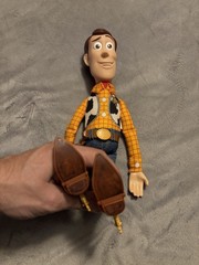 Disney Pixar Toy Story Lot Of 3 Figures Woody Buzz Lightyear Bullseye