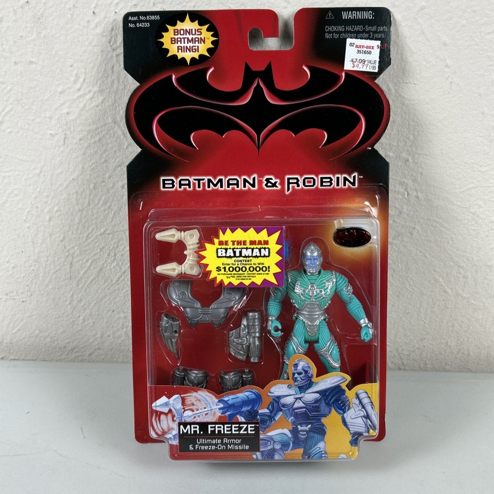 Batman & Robin Mr Freeze Action Figure Ultimate Armor