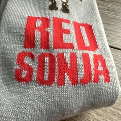 Red Sonja – 2 Pair Of Crew Socks – New