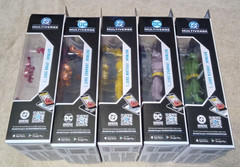 MCFARLANE BATMAN DETECTIVE COMICS #241 (GREEN/PURPLE/PINK/ORANGE/YELLOW)SUIT SET