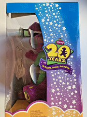 Barney 20 years Anniversary sing & celebrate Plush toy 14″ /New in Sealed box