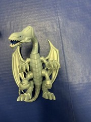 1996 Vintage Yu GI Oh Blue Eyes White Dragon & Thousand Dragon Action Figure Lot