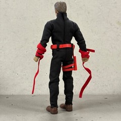 PB-DD-NW-BK: 1/12 Black Daredevil Outfit Set for 6″ Nota NT-01 NWToys NW02 Body