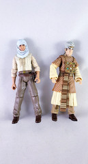 Indiana Jones Raiders Of The Lost Ark Rene Bulloq & Indiana 3.75″ Action Figures