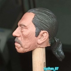 1:6 Male Danny Trejo PVC Head Sculpt Carved For 12″ HT Action Figure Doll Body