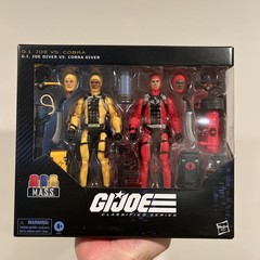 G.I. Joe Classified Series MASS Device GI Joe Diver Vs Cobra Diver 2-pack