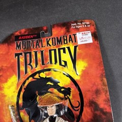 RAIDEN MORTAL KOMBAT TRILOGY ACTION FIGURE TOY ISLAND VINTAGE NEW 1996 VIDEO